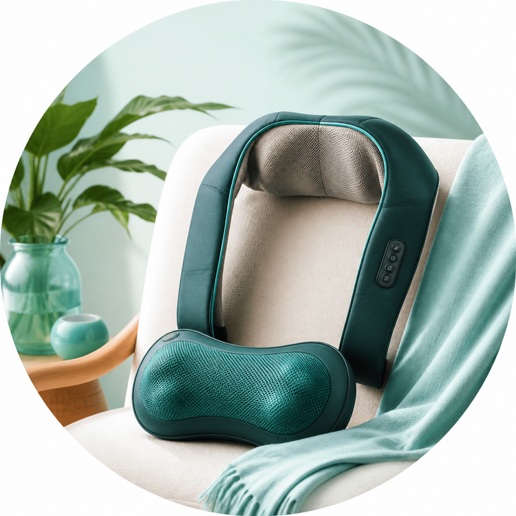 Massageadores para conforto e relaxamento