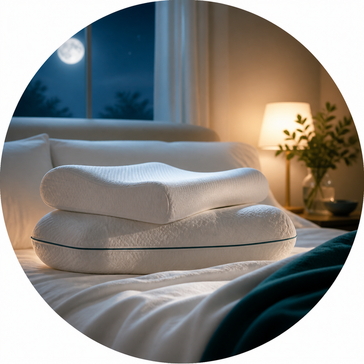 Travesseiros anatômicos para noites mais confortáveis