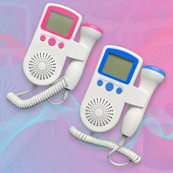 Doppler Fetal Portátil para Ouvir o Bebê - BubblyBuds