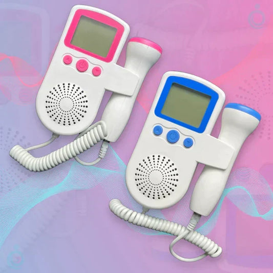 Doppler Fetal Portátil para Ouvir o Bebê - BubblyBuds