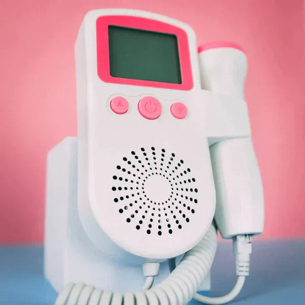 Doppler Fetal Portátil para Ouvir o Bebê - BubblyBuds